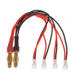 Ladeadapter 4-fach (parallel) msr nano CPX 4mm Goldstecker