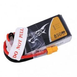 Tattu 850mAh 11.1V 75C 3S1P Lipo Battery Pack With XT30 plug