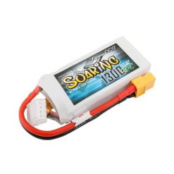 Gens Ace Soaring 1300mAh 3S 11.1V 30C LiPo Battery