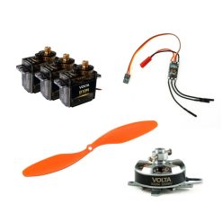 Alternative view of YAK 55 red ARTF